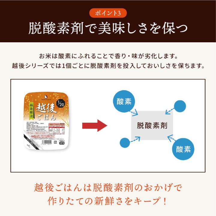 1/20越後ごはん(150g×20個) 低たんぱく たんぱく質調整食品 ごはん 米
