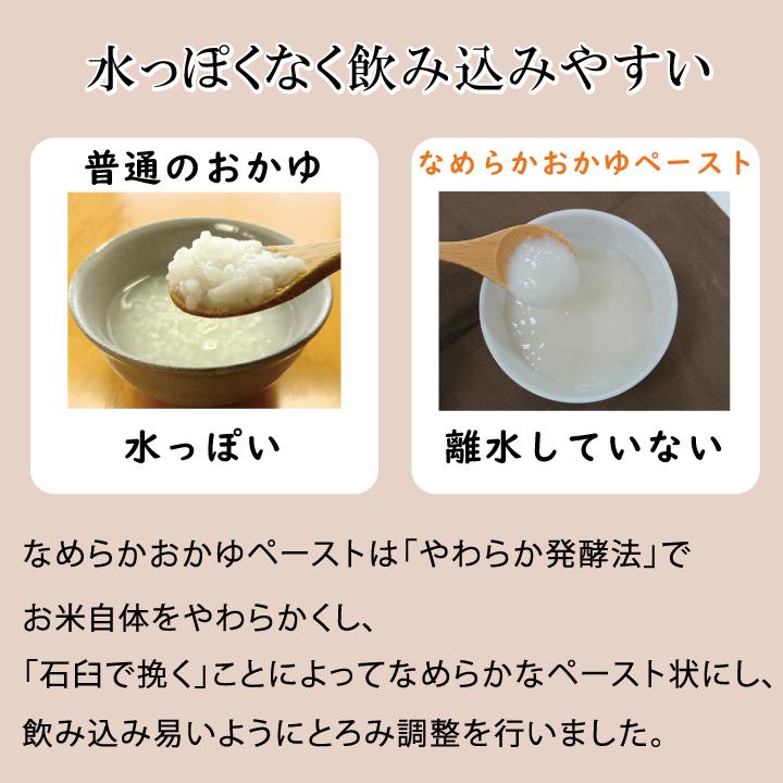 なめらかおかゆペースト(120g×6袋) 嚥下 おかゆ ペースト かまなくて