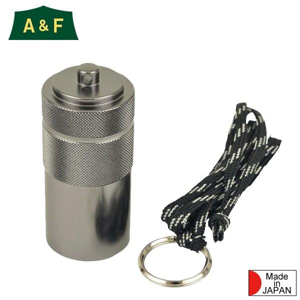 A&F エイアンドエフ アッシュコンテナ　チャコール　携帯灰皿｜雑貨とアウトドアのお店 biotope