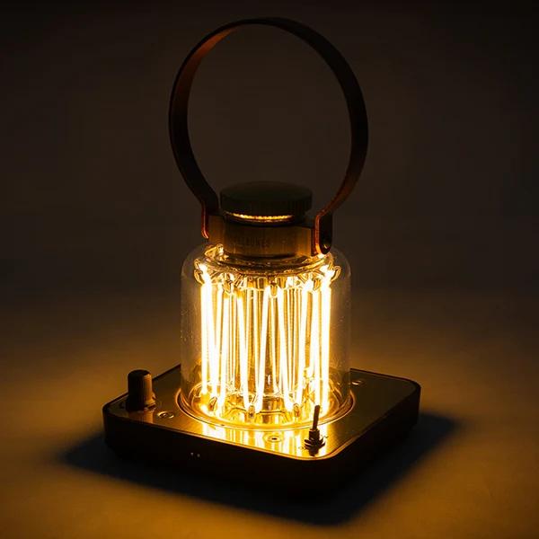 Barebones ベアボーンズ　ブロックタワーランタン　led BAREBONES（ベアボーンズ） ブロックタワー ランタン LED : 雑貨と