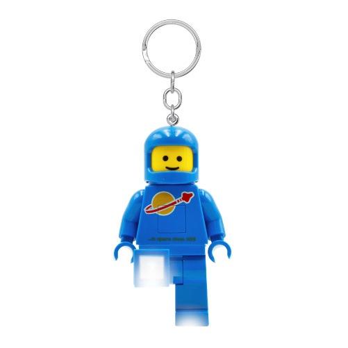 マイルドセブンライト付き キーホルダー水色 青 LEGO スペースマン キーライト ブルー LEDライト キーホルダー クラス