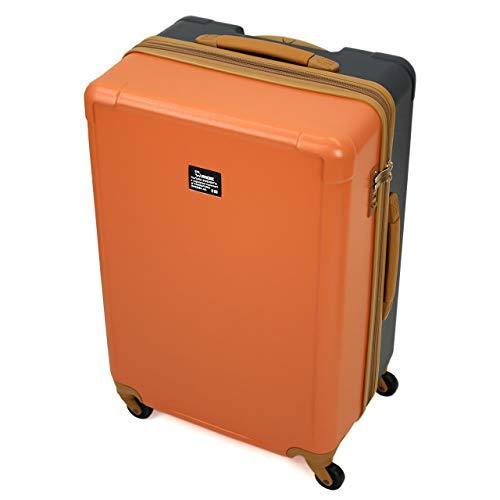 Moz モズ スーツケース スーツケース キャリーバッグ 69 76l オレンジ ネイビー 60cm 4 2kg オレンジ ネイビー 旅行用品 ビオトープ Mz 0798 60 A B07zvgpk51 2114 新宿