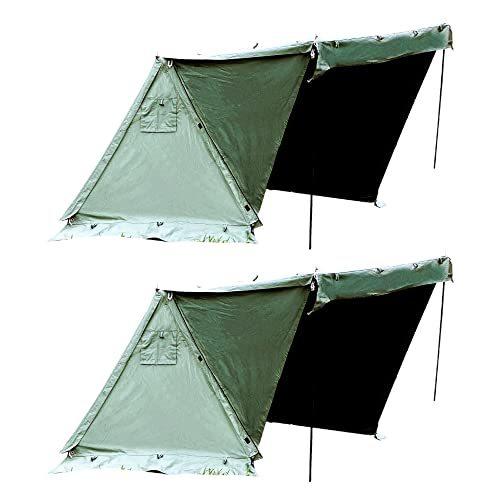 8tail GODPUP テント＋前幕のセット パップテント 軍幕 アウトドア