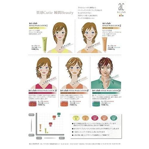 ヘアワックス ライト キャッチ3f 80ｇ ルノン アートクラブ 日本製で人気です 有限会社美プロ 通販 Yahoo ショッピング