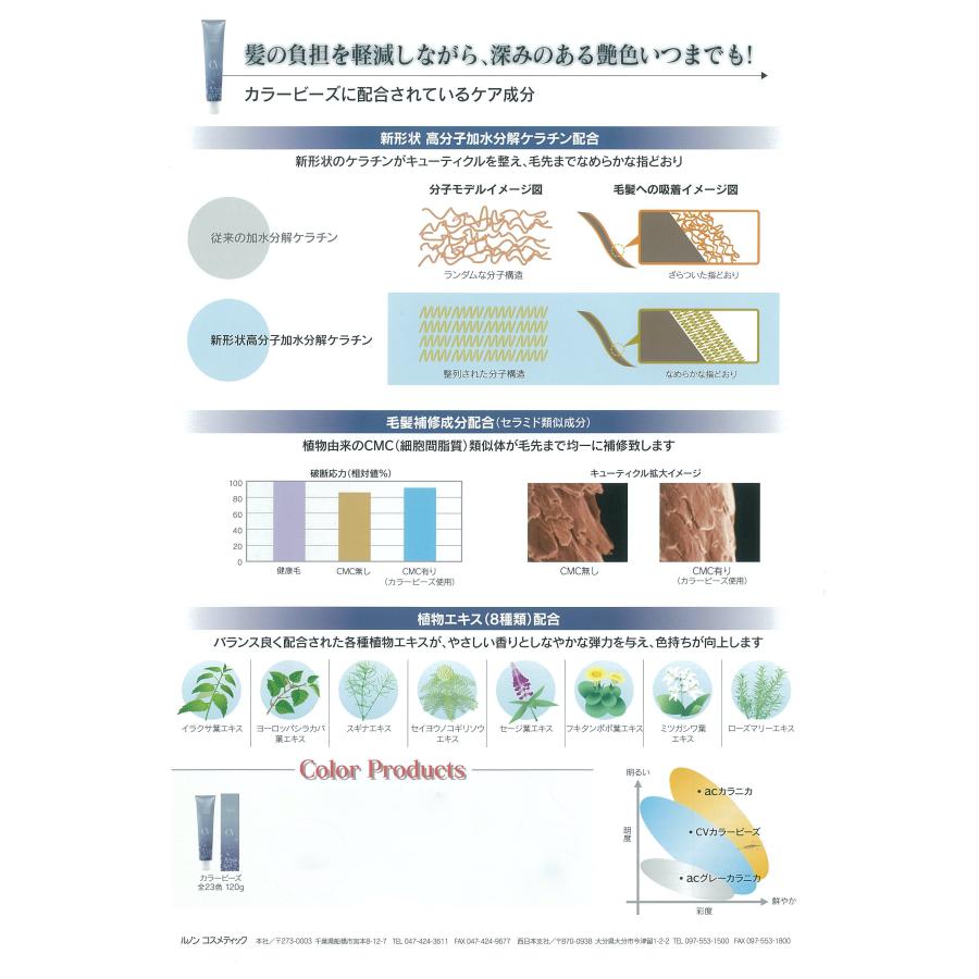 RENOM COSMETIC（ルノンコスメティック） 白髪染め に最適 LV-9 リーフ