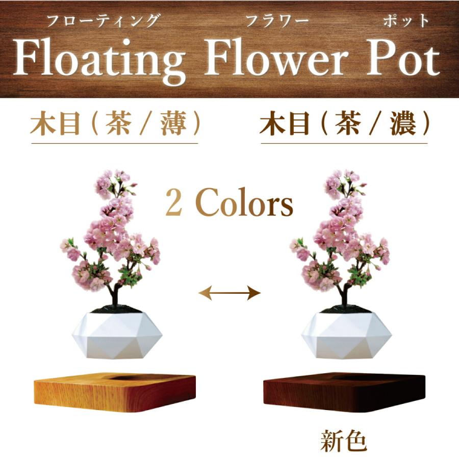 磁気浮上 植木鉢 フローティング フラワー ポット 浮く 植木鉢 浮遊 プランター 盆栽 空中浮遊 オブジェ インテリア おしゃれ プレゼント |  | 06