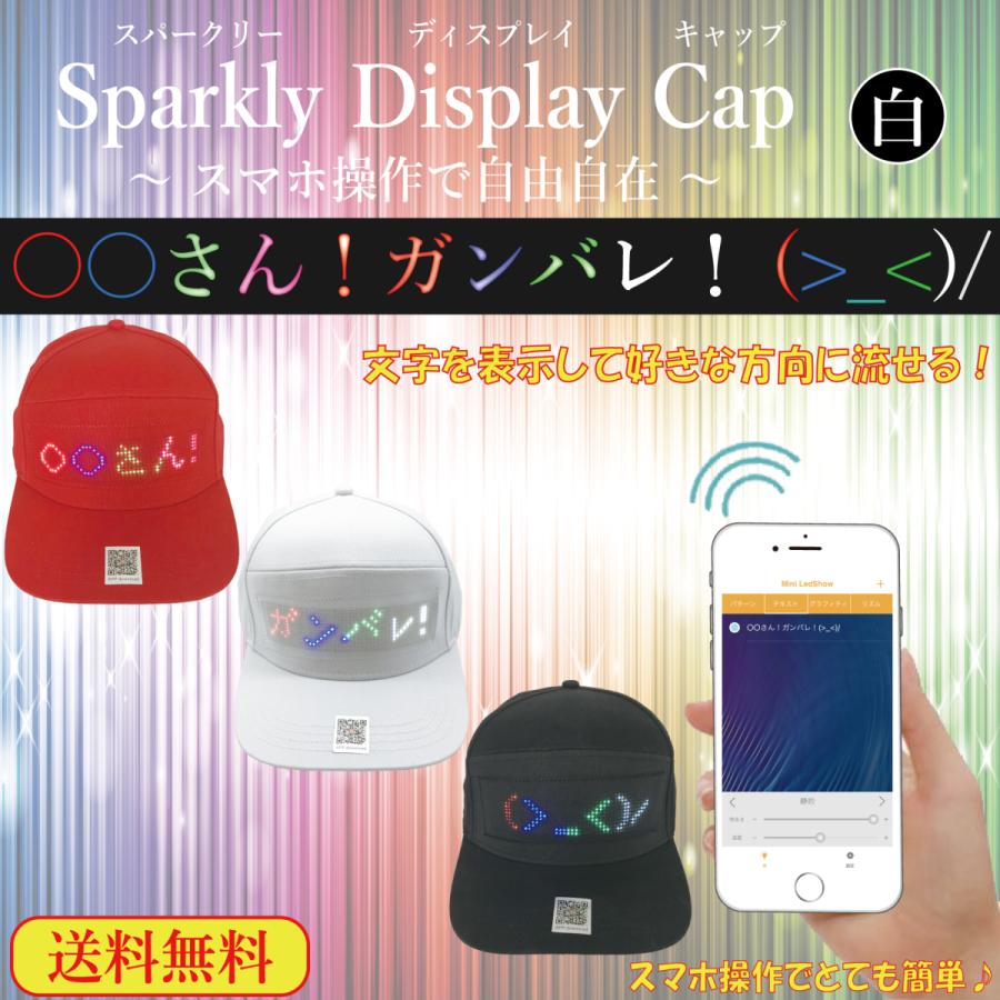 ハロウィン パーティー グッズ 光る帽子 LED 帽子 黒 Sparkly Display Cap 誕生日グッズ かぶりもの 応援グッズ 男女兼用 |  | 06