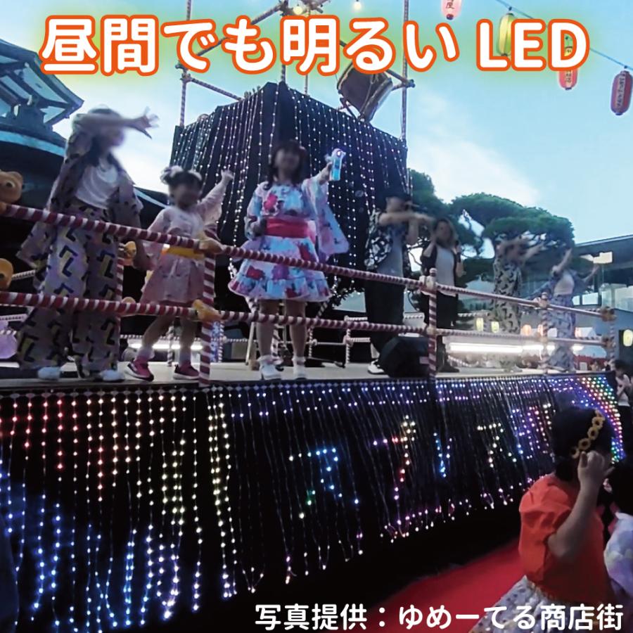 Sparkly Display Curtain LED カーテン 光る カーテン ストリングライト 2m × 2m　コード 長さ 3m 給電式 防水 誕生日 クリスマス パーティー グッズ DIY |  | 01