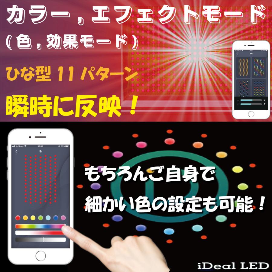 Sparkly Display Curtain LED カーテン 光る カーテン ストリングライト 2m × 2m　コード 長さ 3m 給電式 防水 誕生日 クリスマス パーティー グッズ DIY |  | 03