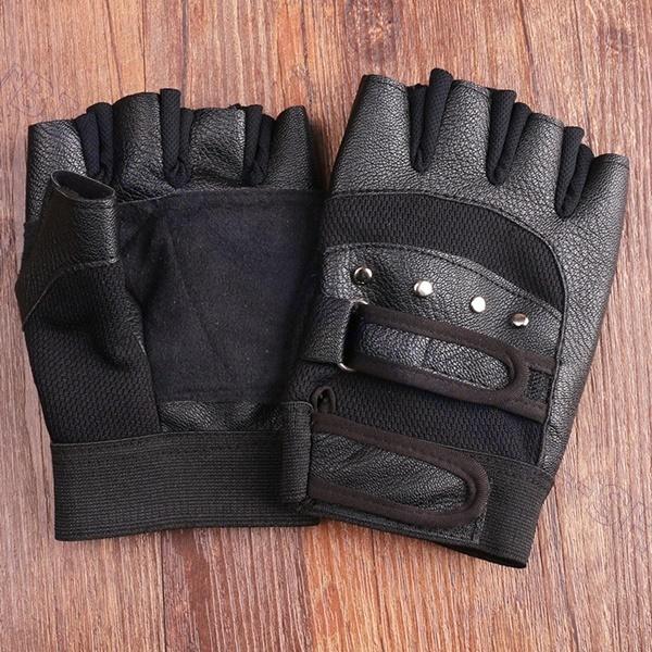 半指グローブ レザーグローブ トレニンーググローブ 即日発送 送料無料