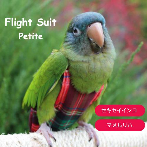 フライトスーツ　プチ〜セキセイインコ　マメルリハ｜bird-style