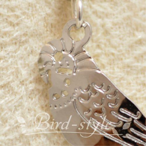 鳥 雑貨/セキセイインコのピアス Twinkle Parakeet GOLD : 鳥グッズの