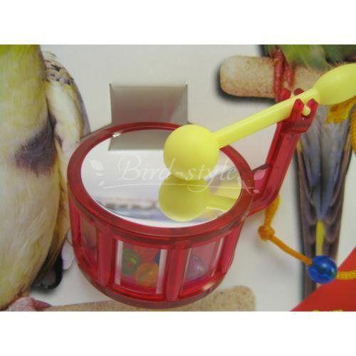 インコ 鳥 おもちゃ/バードトイ・ドラム : 鳥グッズの店 Bird-style