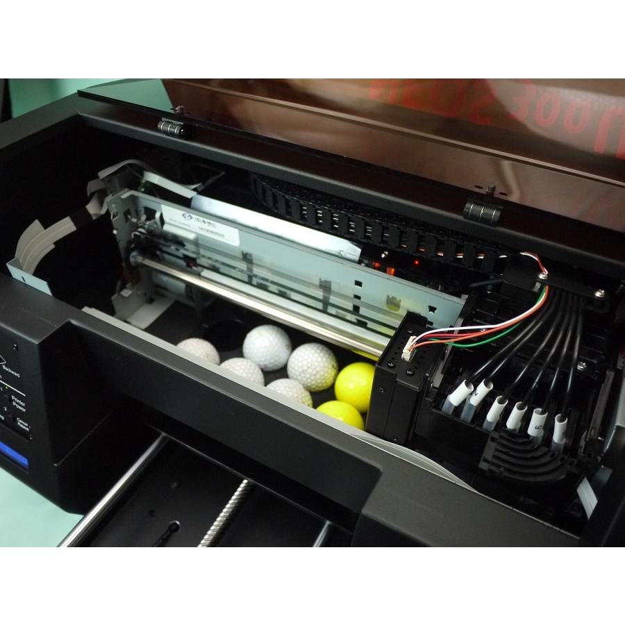 ゴルフボール専用UVプリンター バードランドNS300UV 24ボール印刷機