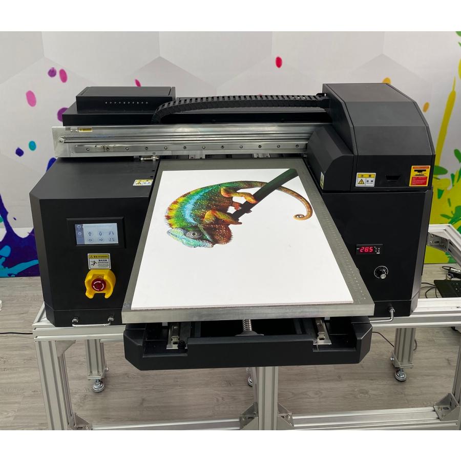 A2サイズ バードランドUVプリンター クリアー ホワイト搭載 3ヘッド 