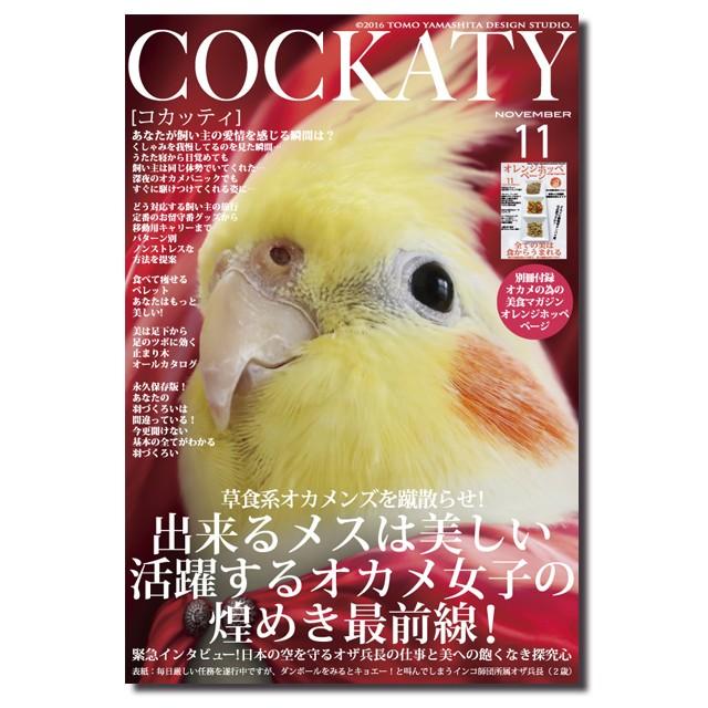 TOMO YAMASHITA DESIGN STUDIO. オカメインコ雑誌シリーズVol.3