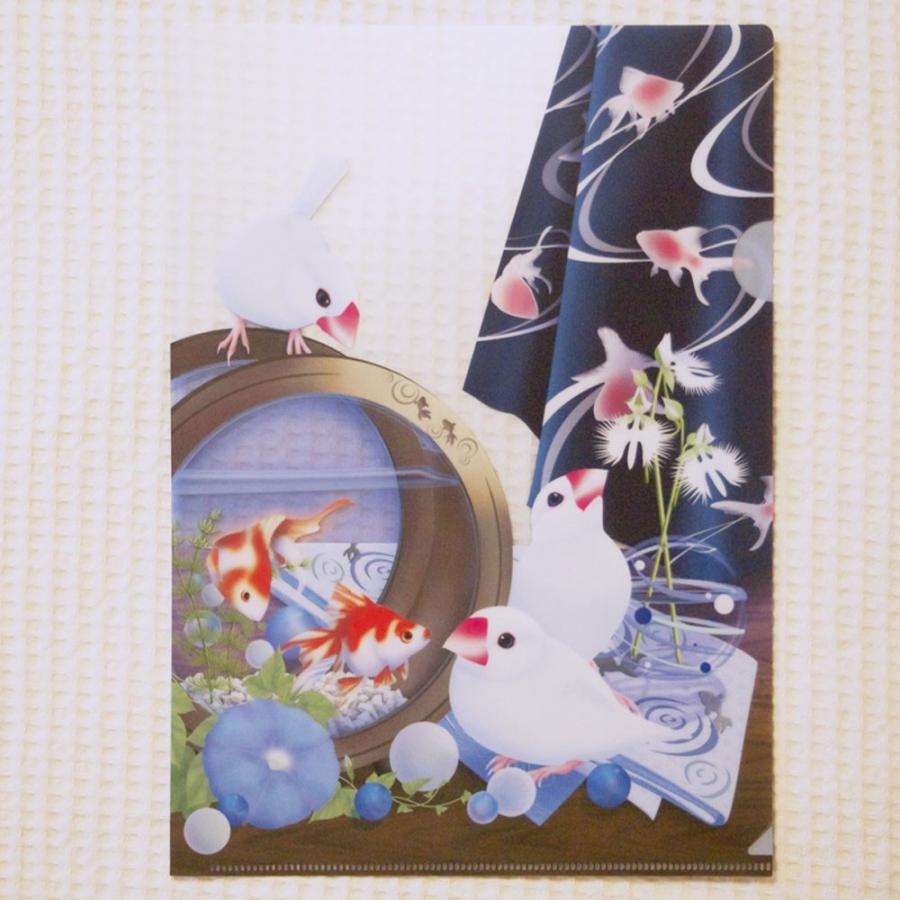 楓工房 クリア ファイル 金魚夜祭 文鳥 白 2a02 ネコポス対応可能 0 10 飼鳥用品専門店birdmore 通販 Yahoo ショッピング