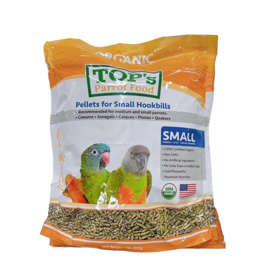 賞味期限 2025年3月30日 トップス パロットフード スモール サイズ 453g BIRDMORE バードモア 鳥用品 ご飯 ペレット