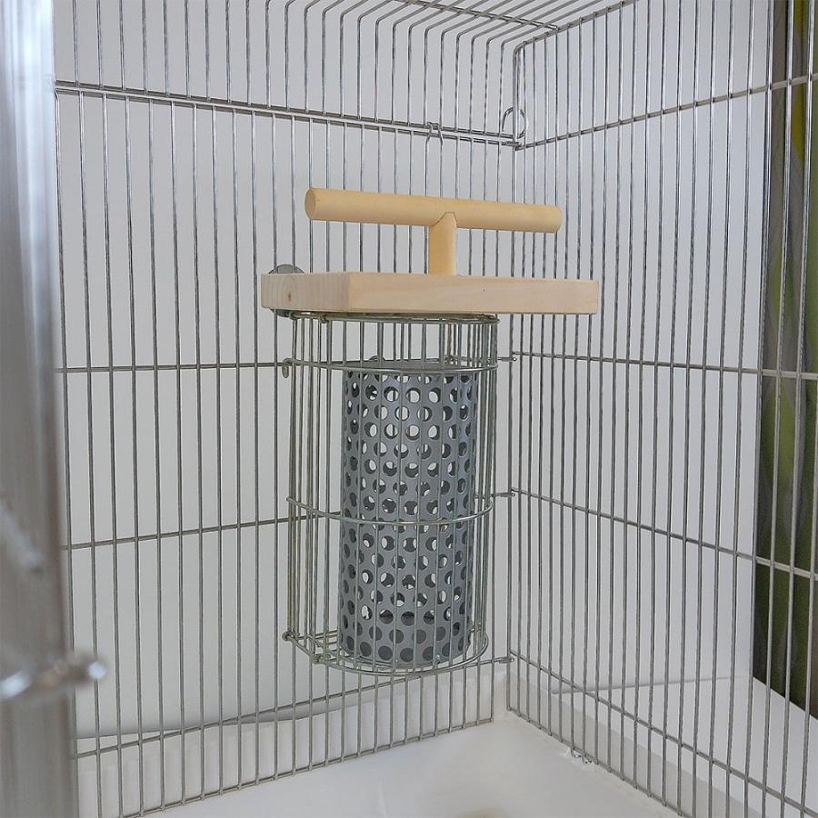 鳥用品 オカメ465 セラミックヒーターカバー付サーモスタット 止まり木