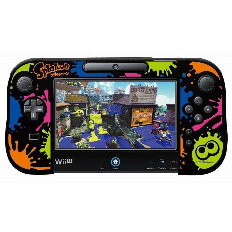 シリコンカバー Wii U GamePad スプラトゥーン Type-A