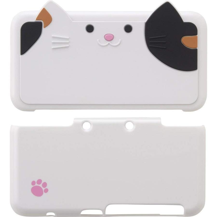 New2DSLL 本体保護カバー（ねこにゃん ミケ） 新品 New2DSLL パーツ｜birds-eye｜03