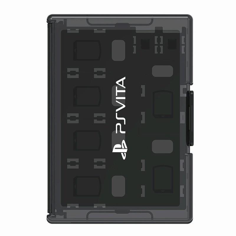 PSVita スリムカードケース12+4 新品 絶品 ブラック オーバーのアイテム取扱☆