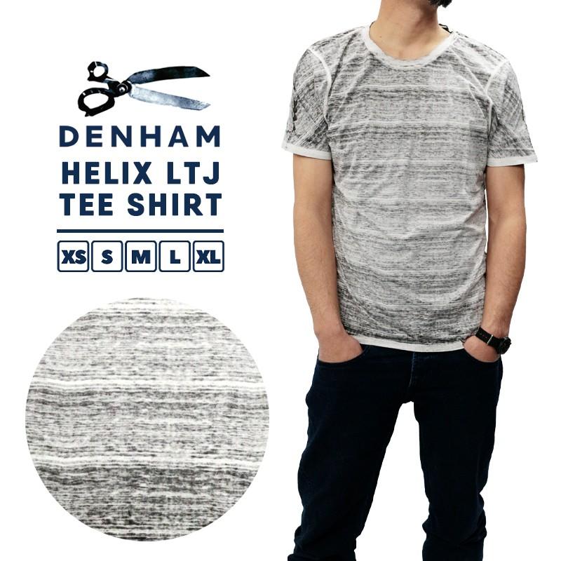 デンハム メンズ トップス Denham 01 14 07 51 058 Helix Ltj クルー ネック Tシャツ 柄 半袖 カットソー ブランド おしゃれ モノトーン カジュアル 夏 春 Denham 01 Birigo 通販 Yahoo ショッピング