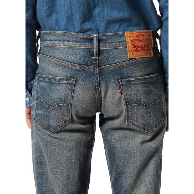 リーバイス メンズ ジーンズ デニム LEVIS Levi's 00511-1307 511 スリム フィット ジーパン デニムパンツ かっこいい ライトヴィンテージ スリム LEVI'S ｜C｜birigo｜08