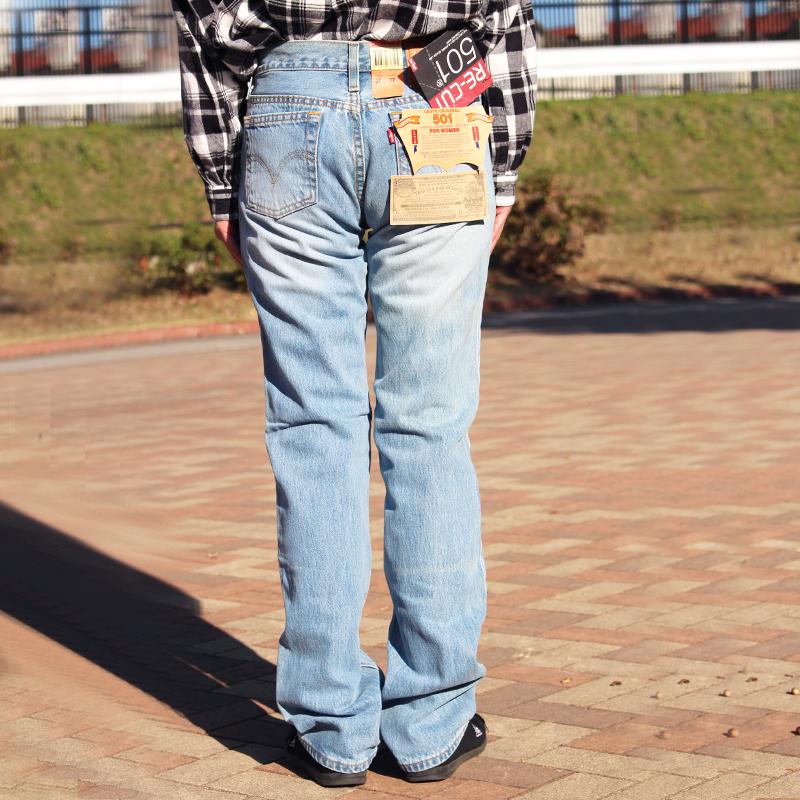 訳アリ リーバイス レディース ボトムス Levis 0137 501 ストレート ライト ヴィンテージ ヴィンテージ加工 ブルー 女性 アメカジ ジーンズ デニム Levis 0137 Birigo 通販 Yahoo ショッピング