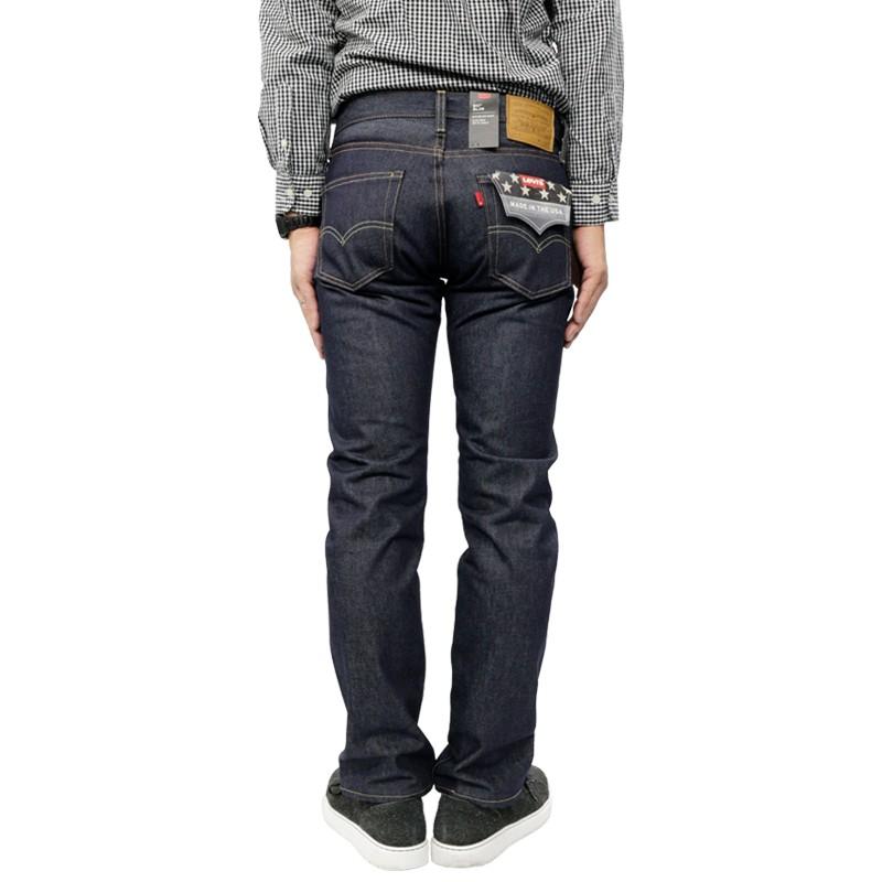 リーバイス メンズ ジーンズ LEVIS 04511-2596 511 SLIM FIT SELVEDGE MADE IN THE USA スリムフィット セルビッジ | 米国製 アメリカ製 赤耳 リジッド 綿100%｜birigo｜05