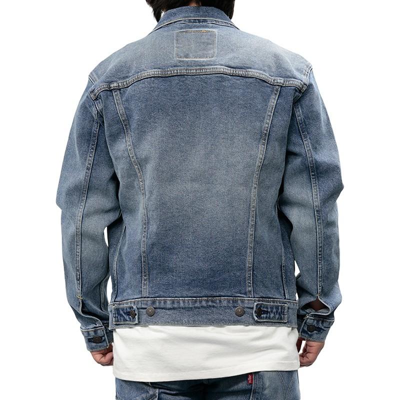 リーバイス メンズ デニム アウター LEVIS 72334-0419 トラッカー ジャケット ｜デニムジャケット Gジャン サード 3rd 青 アメカジ ブランド トップス｜birigo｜05