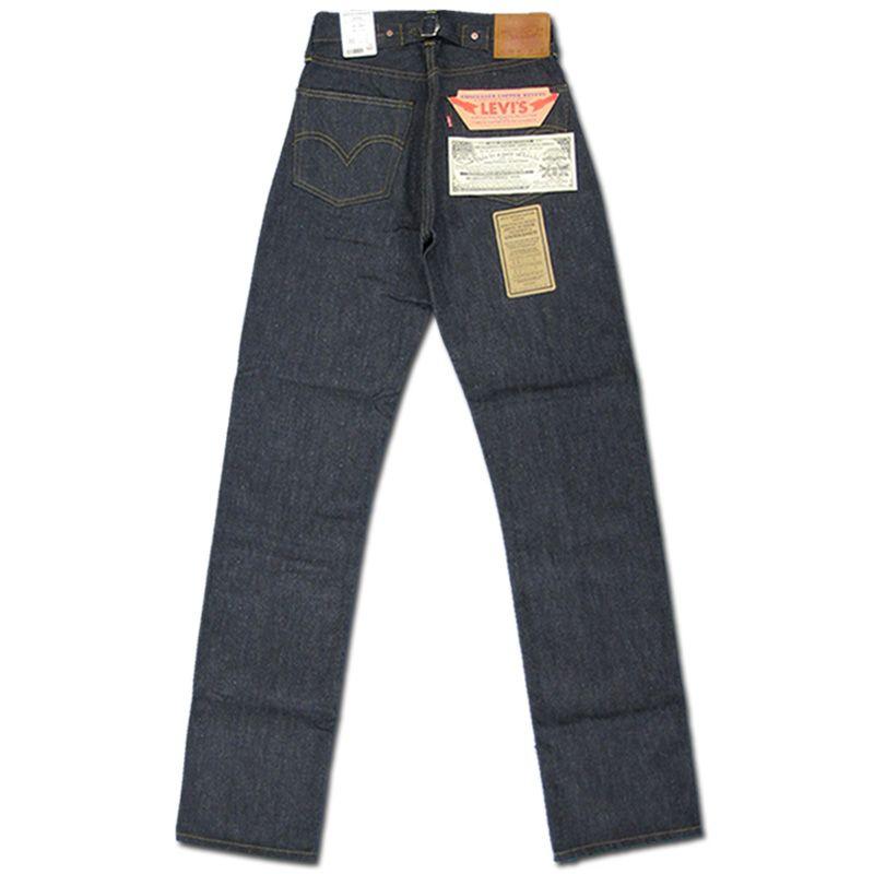 リーバイス ヴィンテージ LEVI'S 201 0003 リジッド レングス36インチ 1937年 201XX 復刻版トップボタン裏 555 刻印  バレンシア 赤耳デニム LVC｜N