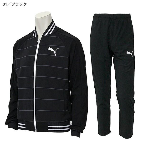 プーマ メンズ トレーニング セットアップ PUMA 514756 514757 ジャージ 上下 セット 長袖 ロング パンツ|birigo|02