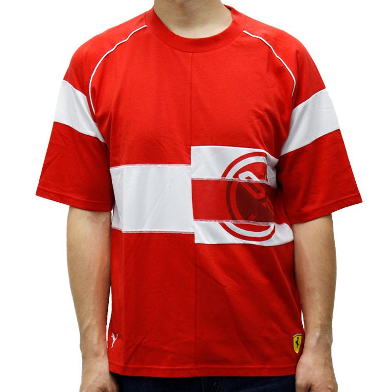 puma ferrari street crew neck t shirt