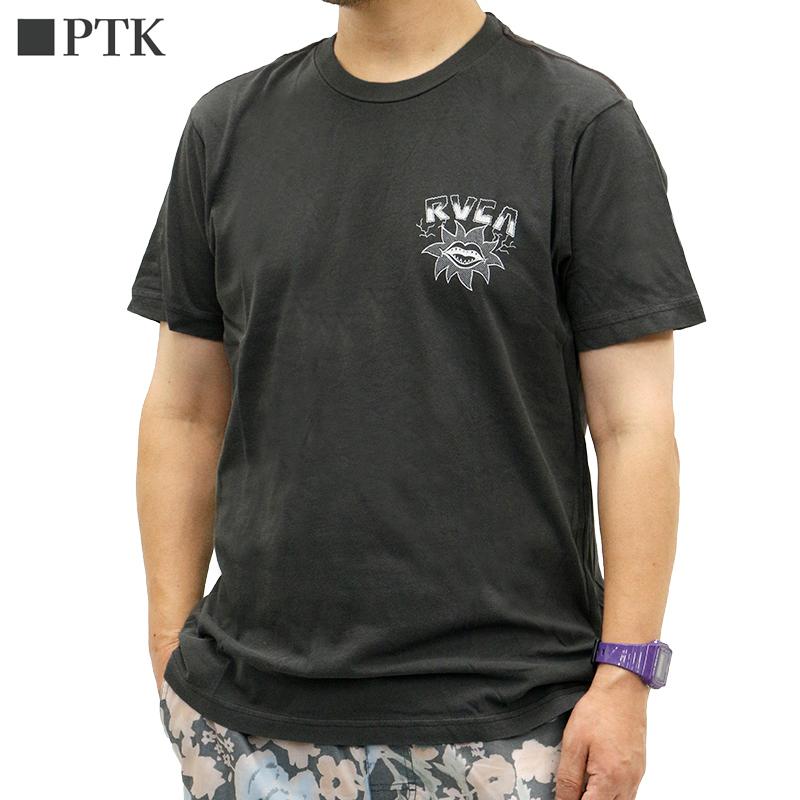 ルーカ メンズ トップス BB041227 RVCA DMOTE STARFISH SS Ｔシャツ | ブラック アイス 水色 黒 プリント アメカジ サーフ ブランド 男性 大人 ストリート　｜birigo｜10