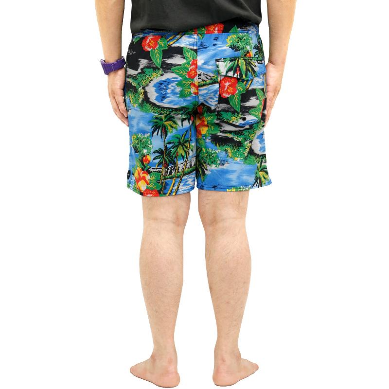 ルーカ メンズ ボトムス BB041611 RVCA VA ELASTIC SHORT ウォークパンツ | 半パン ハーフパンツ 水着 水陸 両用 水着 ハワイアン イラスト グラフィック　｜birigo｜13