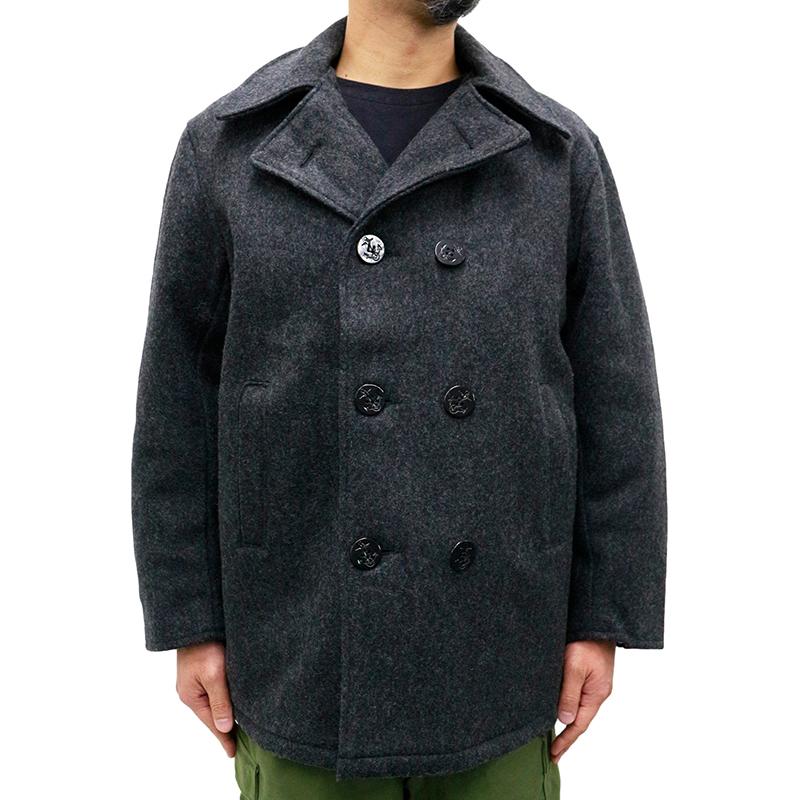スピワック メンズ カジュアル メルトン ウール Pコート SPIEWAK 4101