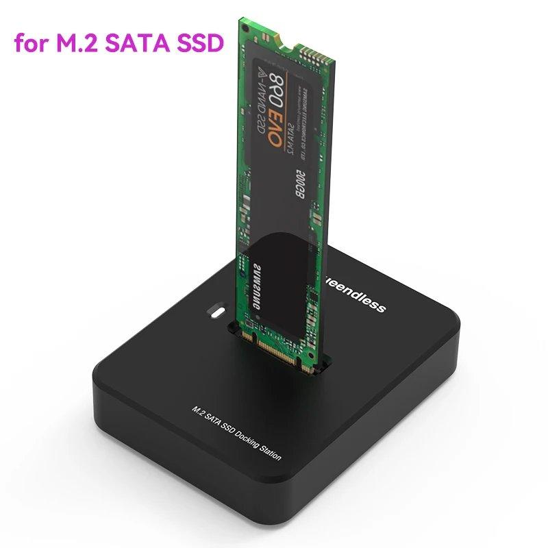 Blueendless M.2 SSDケース USB3.1 Gen2 10Gbps対応 Blueendless 外付けSSD M.2 エンクロージャー 10Gbps 高速読み書き SSD
