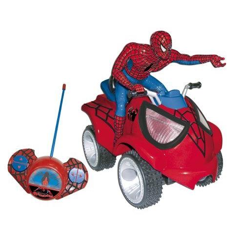 ラウンド  Spiderman RC 並行輸入品 Bike Quad 乗り物、ミニチュア