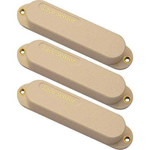 Lace Sensor Gold Guitar Pickups 3-Pack S-S-S Set Cream 並行輸入品