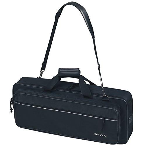 Keyboard Gig Bag Premium， 65x24x9 cm， music sheet pocket on the lid， black， tear- and waterproof 並行輸入品のサムネイル