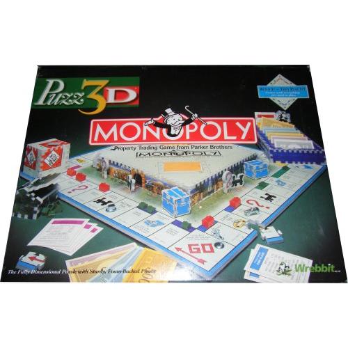 【第1位獲得！】 Puzzle & Game Monopoly Puzz3D 755 並行輸入品 pieces ジグソーパズル