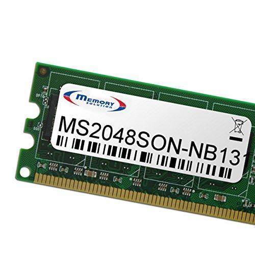 激安通販新作 Memory Solution ms2048son-nb131?Memory Module 並行輸入品 メモリー
