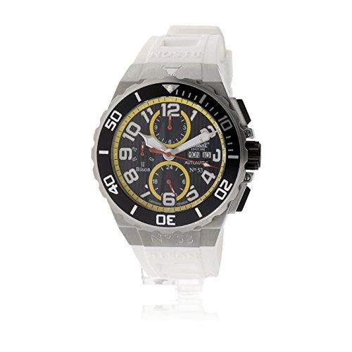 【即納&大特価】  Ingersoll 並行輸入品 IN4513WH White Edition Limited No.53 Bison Watch Men 腕時計