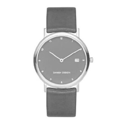 驚きの値段 Case Titanium IQ16Q272 Design Danish Leather 並行輸入品 Watch Men's Dial White Band 腕時計
