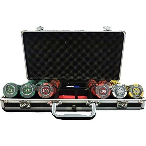 300 Numbered Redtooth Poker Chip Set with 14 Gram Casino Chips & Button Kit 並行輸入品