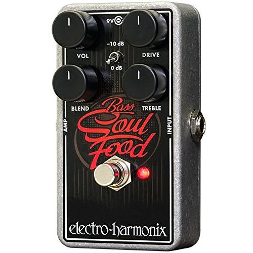 Electro-Harmonix Bass Soul Food Bass Distortion Effects Pedal 並行輸入品