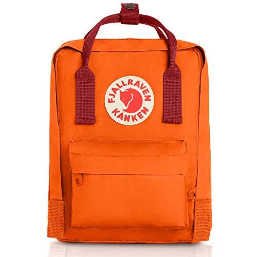 流行に  Fjallraven, Kanken Mini Classic Backpack for Everyday, Burnt Orange/Deep Red 並行輸入品 リュックサック、デイパック