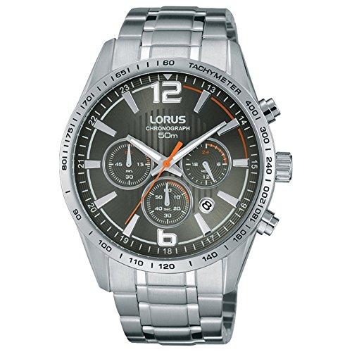 人気特価激安 Lorus Mens Chronograph Quartz Watch with Stainless Steel Strap RT301FX9 並行輸入品 腕時計