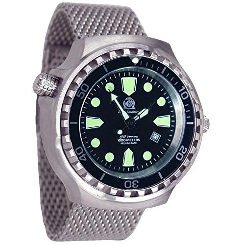 でおすすめアイテム。 Diver 52mm Watch 並行輸入品 T0253-MIL Band -Metall Glass Sapphire movt. -Automatic 腕時計
